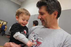 Grandpa Dallas Steiner & 3rd generation Quinten Steiner