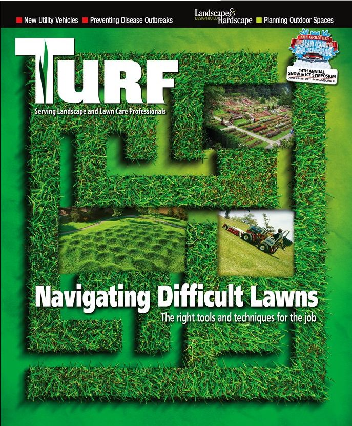 Ventrac on the Cover of Turf Magazine